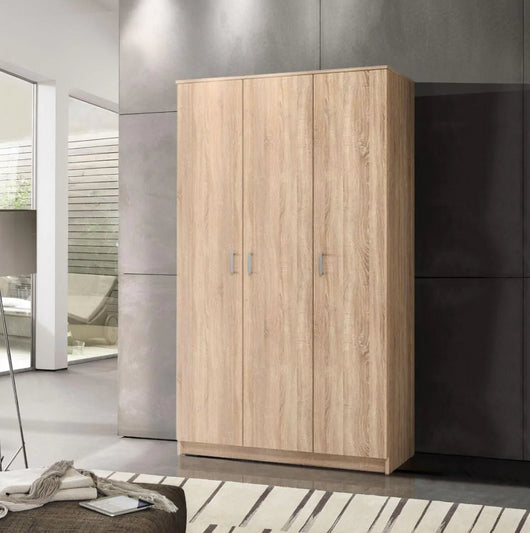 Armadietto multiuso 3 ante, finitura Rovere, ZFM80780011 