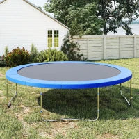 HOMCOM Copertura di Protezione per Trampolino Elastico（Ø366cm）