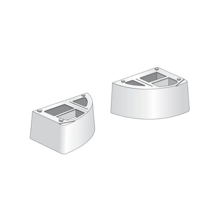 Piedini Di Appoggio Aermec ZH1B per Ventilconvettore Omnia