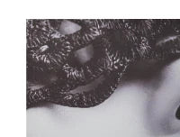 Stampa Su Tela Con Applicazioni Beautiful Lady Cm 80X2,8X80