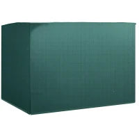 Copertura per Dondolo da Giardino Impermeabile Anti UV Anti Muffa con Fissaggio PE 215x155x150cm Verde