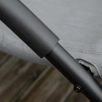 Sdraio a Dondolo Zero Gravity Ergonomica, in Metallo e Texteline, 63x160x88cm