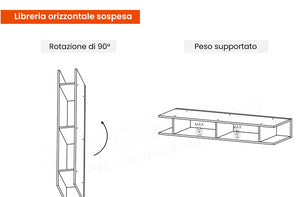 Parete attrezzata moderna da ingresso, finitura Lava e Mercure, ZLCINFNCOMPN51-1