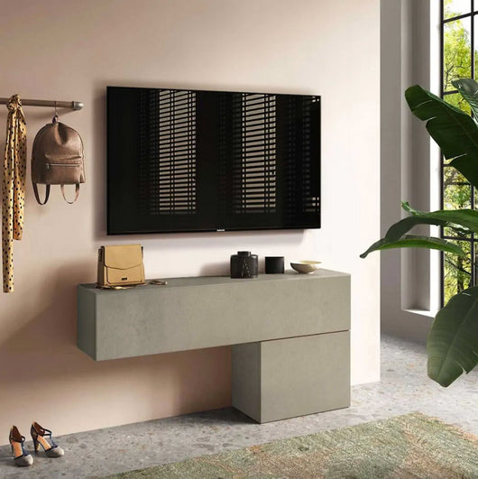 Nuova Parete attrezzata di design, colore Argilla, ZLCINFNCOMPN58PT