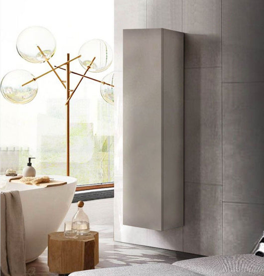 Colonna da bagno sospesa, finitura Ardesia, ZLCINFPENBA8