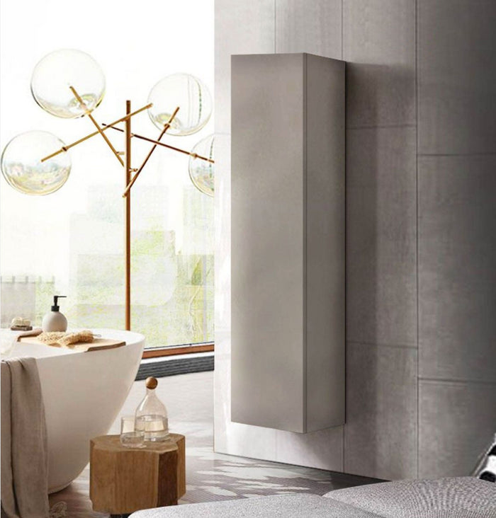 Colonna da bagno sospesa, finitura Ardesia, ZLCINFPENBA8