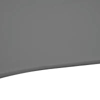 Ombrellone da Giardino 2.6x2.5 m con Rotazione a 360° e Tettuccio Ventilato in Poliestere Grigio