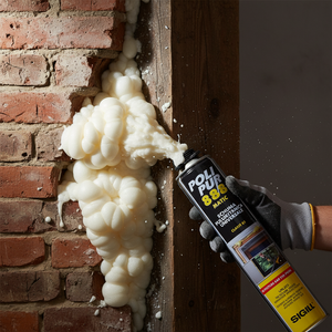 Polipur 888 schiuma poliuretanica monocomponente per isolamento 2 pezzi