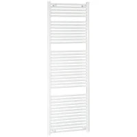 Termoarredo Bagno Scaldasalviette a 39 Barre in Acciaio, 60x180cm, Bianco