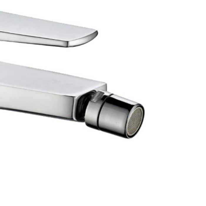 Miscelatore rubinetto asia per bidet in ottone colore cromato con piletta *** confezione 1