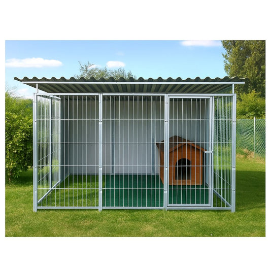 Box per cani coibentato con copertura zincatura a caldo da 300x200x altezza 180 cm
