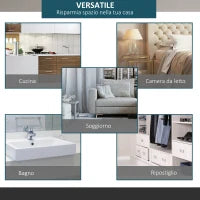 Kit per Porta Scorrevole in Stile Rustico con Binario 200cm e Rotelle, Nero