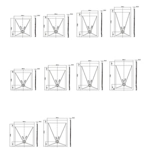 Piatto doccia grigio mineral marmo resina antiscivolo h 3,5 cm *** misure l100 x p70 x h3,5 cm, confezione 1