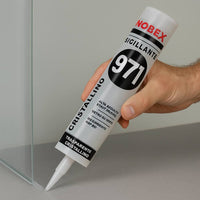 Sigillante adesivo trasparente nobex nb6671 per vetro e acquari