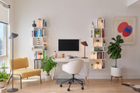 Zafferano Lampada da Terra Led Ricaricabile Pina XXL - 6W, IP65, Dimmer Touch, Testa Magnetica, Design Moderno per Interni ed Esterni - Bronzo