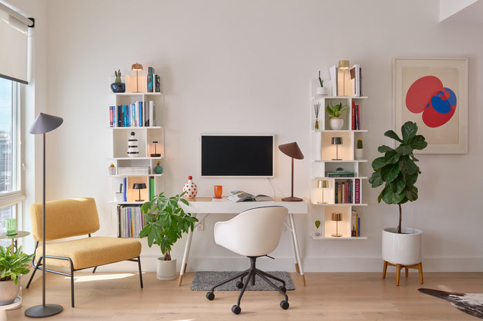 Zafferano Lampada da Terra Led Ricaricabile Pina XXL - 6W, IP65, Dimmer Touch, Testa Magnetica, Design Moderno per Interni ed Esterni - Bronzo