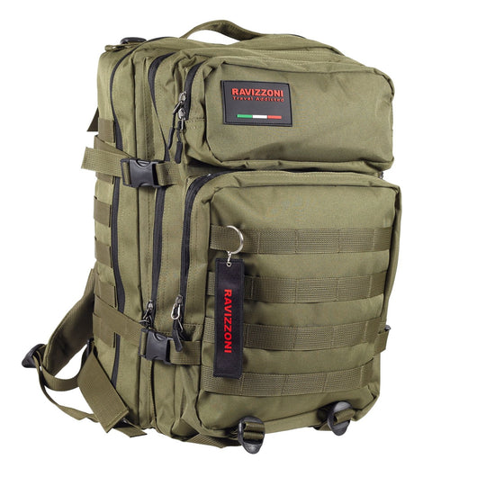 Zaino multiuso da viaggio tempo libero, leggero 30x26x50cm Muntain poliestere verde