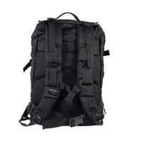 Zaino multiuso da viaggio tempo libero, leggero 30x26x50cm Muntain poliestere nero