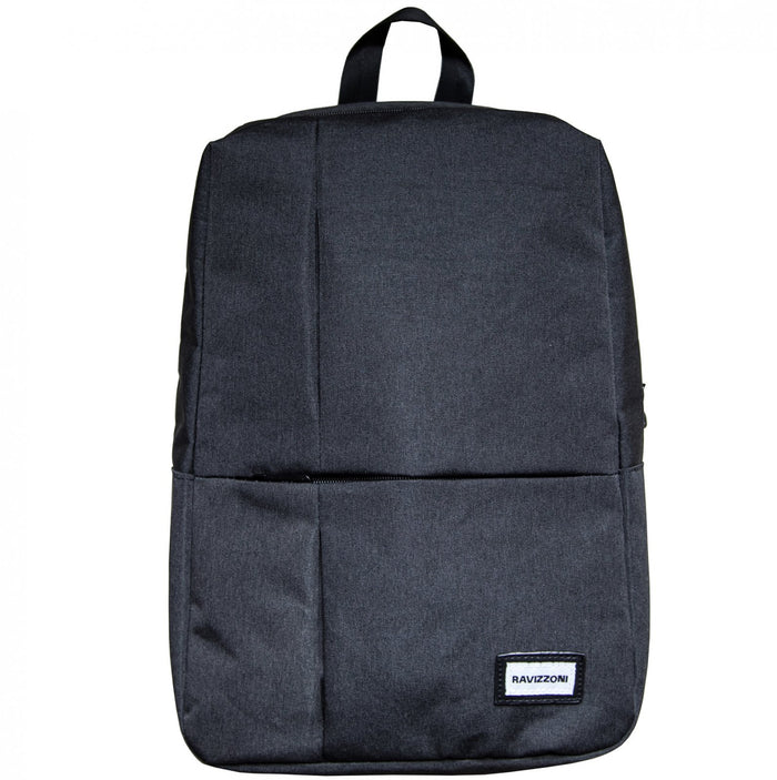 Zaino ufficio porta pc, tasche e scompartimenti interni Grigio Ravizzoni Poper