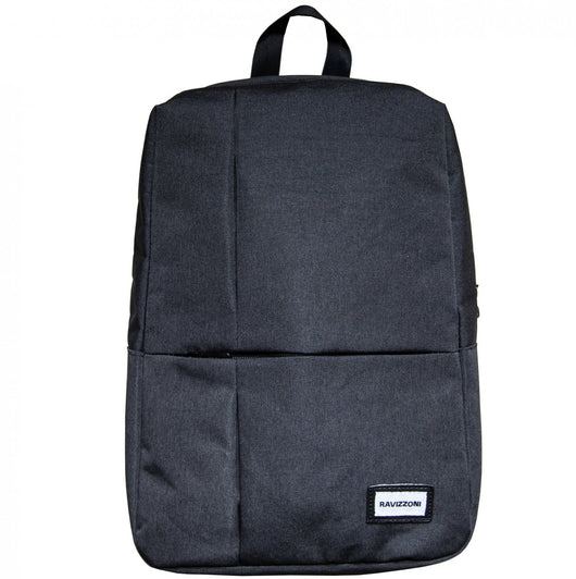 Zaino ufficio porta pc, tasche e scompartimenti interni Grigio Ravizzoni Poper