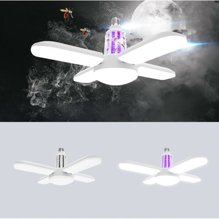 Zanzariera Elettrica Lampadina Lampada LED E27 Anti Zanzare Casa Campeggio