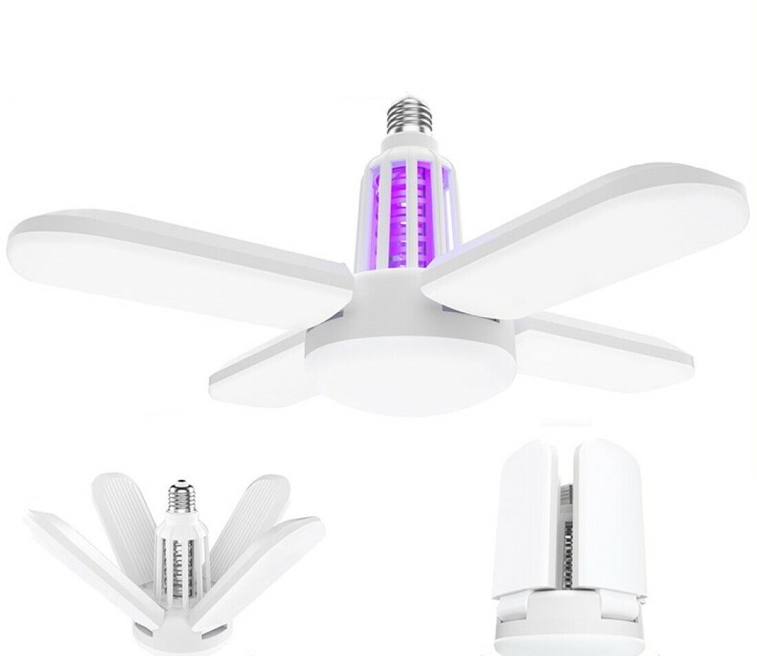 Zanzariera Elettrica Lampadina Lampada LED E27 Anti Zanzare Casa Campeggio