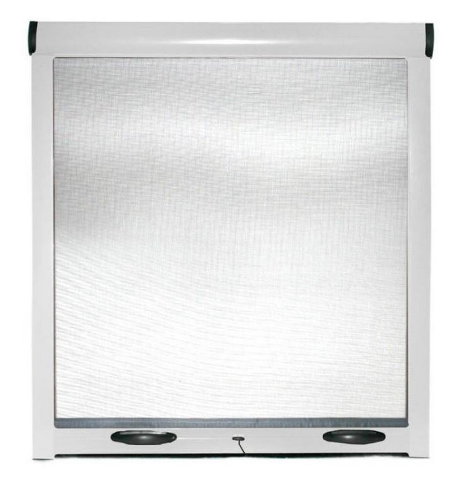 Zanzariera a rullo in kit riducibile universale per finestra verticale EASY-UP Bianca 60x150