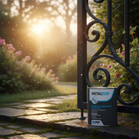 Metal top protettivo trasparente per metalli effetto lucido antiruggine 1 litro