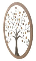 Pannello Da Muro Albero Della Vita Mirror New Cm Ø 80X2