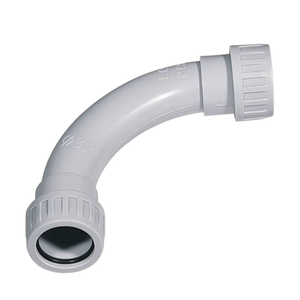 Curva 90° faeg tubo rigido ip65 per impianti elettrici vari diametri disponibili *** diametro 32 millimetri, confezi...