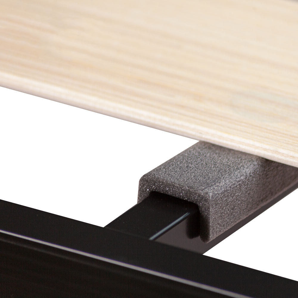 Rete ortopedica 80X190 14 doghe in betulla ZEN con 4 piedi |100% MADE IN ITALY| struttura in acciaio anti cigolio, angoli anti infortunistici, altezza 35 cm