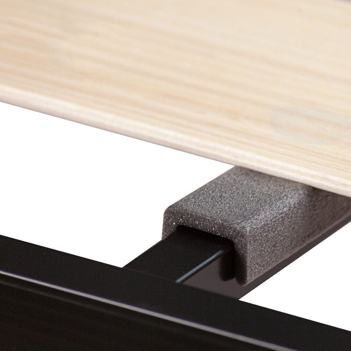 Rete ortopedica 80X190 14 doghe in betulla ZEN con 4 piedi |100% MADE IN ITALY| struttura in acciaio anti cigolio, angoli anti infortunistici, altezza 35 cm