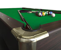 Tavolo da biliardo 8 piedi verde con gettoniera manuale – Zeus