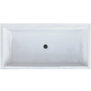 Pilozza serie grecale cemento l.45 x p.42 x h.16 cm predisposizione rubinetto