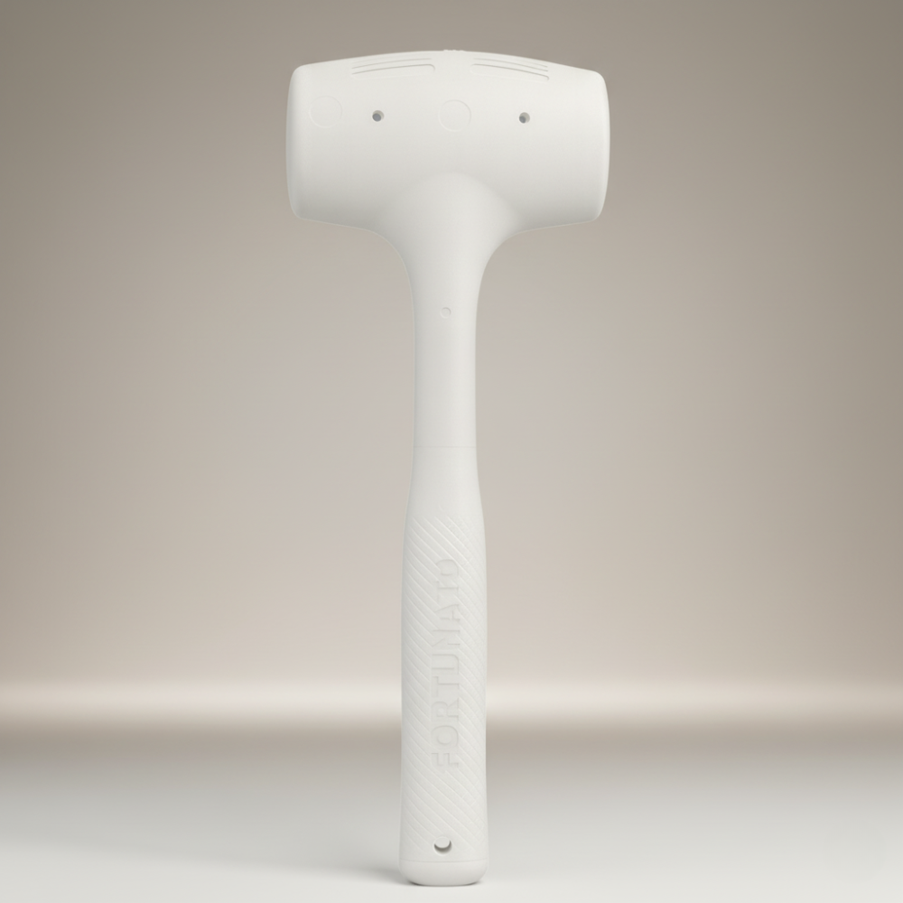 Martello battipiastrelle in gomma antirimbalzo per posa 1000 gr.