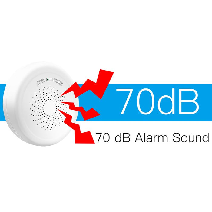 ZigBee Sensore Gas Rilevatore Perdita Gas Con Funzione Allarme Sonore