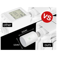 ZigBee Termostato Valvola Wireless Per Radiatore Termosifone Alimentazione Con Pile Compatibile Con Alexa e Google Home