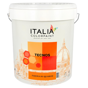 Farina di quarzo acrilica idrorepellente per muri esterni *** formato 4 lt, confezione 1