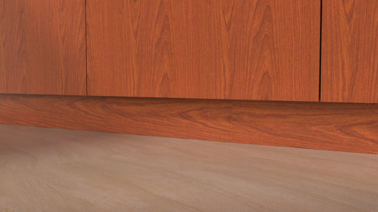 ZOCCOLATURA IN PVC 2 METRI H 15 CM CILIEGIO