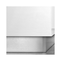 Zoccolo Per Cucina Battiscopa Set Da 2 Pezzi Da 2 Metri E 1 Pezzo Da 1 Metro Altezza 12 Cm Con Kit Unione Inox