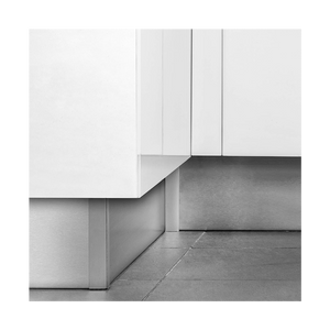 Zoccolo Per Cucina Battiscopa Set Da 2 Pezzi Da 2 Metri E 1 Pezzo Da 1 Metro Altezza 15 Cm Con Kit Unione Inox