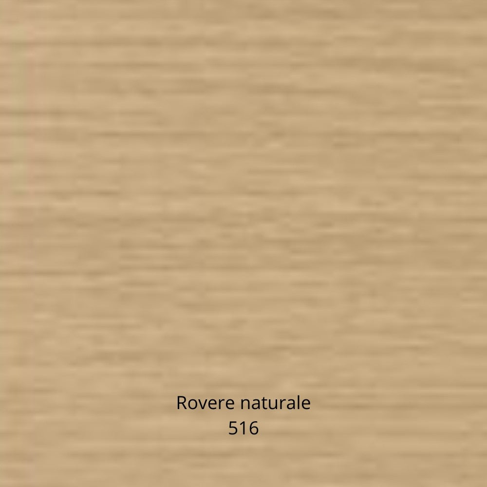 Zoccolo per cucina in PVC barra 4 mtl H12 colore rovere naturale