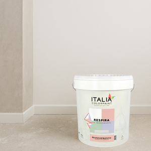 Idropittura traspirante coprente bianca vari formati respira biancopronto *** formato 4 lt, confezione 1