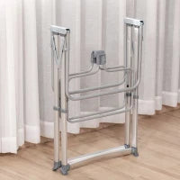 Culla da Campeggio 2 in 1 Pieghevole con Lettino a Dondolo e Zanzariera Età 0-6 Mesi, 59x55x67-69 cm, Nero