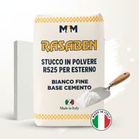 Durifiller stucco francese in polvere per esterni di alta qualità *** formato 5 kg, confezione 1