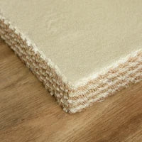 Albero Tiragraffi per Gatti Multi-livello, 2 Piattaforme, 1 Casetta e Corde in Juta, 61x41x96 cm, Beige