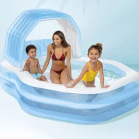 57186NP - Piscina Family Sunshade Cm 229X191X135