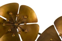 Pannello In Ferro Flowe Goldy -B- Cm 80X6X57