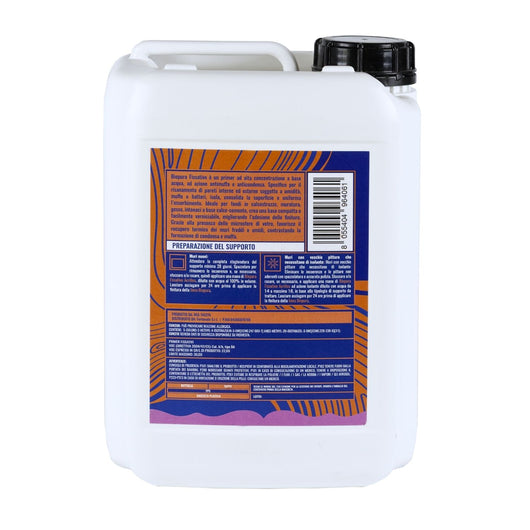 Fissativo isolante acrilico supporti assorbenti diluibile linea biopura cromika *** formato 5 lt, confezione 1