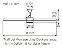 NIGHT FLIGHT 132, Ventilatore senza Luce, CasaFan